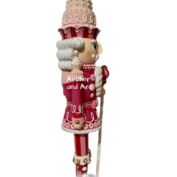 Pink peppermint nutcracker 22” - Picture 5 of 8